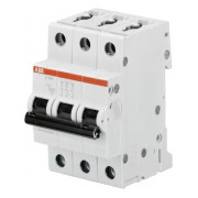 Автоматичний вимикач ABB S203-C1 3P 1А тип C 6кА міні-фото