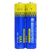 Батарейка сольова АСКО-УКРЕМ AАА.R03.SP2 (упаковка shrink 2 шт.) міні-фото