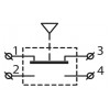 Кінцевий вимикач АСКО-УКРЕМ MЕ-8166 зображення 3 (схема)