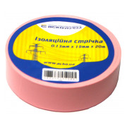 Ізострічка АСКО-УКРЕМ 0,13×19мм/20м рожева міні-фото