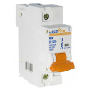 Автоматичний вимикач ECOHOME ECO MB 1p D 125A  міні-фото