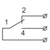 Мікровимикач АСКО-УКРЕМ V-15-1B5 зображення 3 (схема)