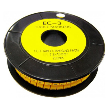Кабельне маркування АСКО-УКРЕМ EC-3 5,2-10,0 мм² (чисте) (A0150080011) фото