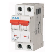 Автоматичний вимикач Eaton PL7-C10/2 2p C 10А міні-фото