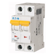 Автоматичний вимикач Eaton PL7-D25/2 2p D 25А міні-фото