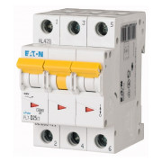 Автоматичний вимикач Eaton PL7-D25/3 3p D 25А міні-фото