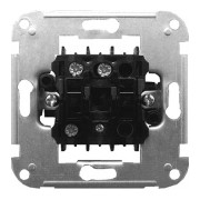 Механізм E.NEXT e.mz.11272.s2w.l.shrink вимикача одноклавішного сходового з підсвічуванням (запаяний в п/е) міні-фото