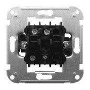Механізм E.NEXT e.mz.11882.2.sw.l.shrink вимикача двоклавішного з підсвічуванням (запаяний в п/е) міні-фото