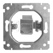 Механізм E.NEXT e.mz.14132.rj.12.shrink розетки одинарної телефонної під Jack RJ12 (запаяний в п/е) міні-фото