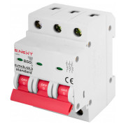 Модульний автоматичний вимикач E.NEXT e.mcb.stand.45.3.B50 3p 50А B 4.5кА міні-фото