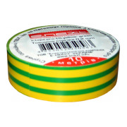 Ізострічка E.NEXT e.tape.pro.20.yellow-green із самозагасаючого ПВХ жовто-зелена (20 м) міні-фото