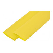Термозбіжна трубка E.NEXT e.termo.stand.12.6.yellow 12/6 (1 м) жовта міні-фото