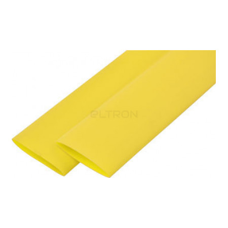 Термозбіжна трубка E.NEXT e.termo.stand.1,5.0,75.yellow 1,5/0,75 (1 м) жовта (s024106) фото