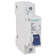 Автоматичний вимикач Erste Electric EB3 1P 16А тип C 4,5кА міні-фото