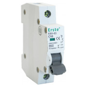 Автоматичний вимикач Erste Electric EB5-63 1P 16А тип C 6кА міні-фото