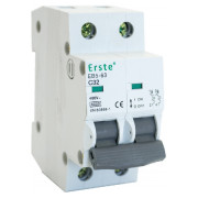 Автоматичний вимикач Erste Electric EB5-63 2P 32А тип C 6кА міні-фото