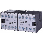 Контактор мініатюрний реверсивний ETI CEI 07.01 400V AC (3,5А/AC3) міні-фото