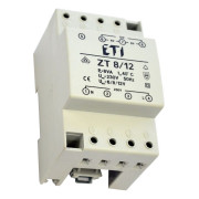Трансформатор ETI Zt 8/12 дзвінковий на DIN-рейку (8 VA) міні-фото