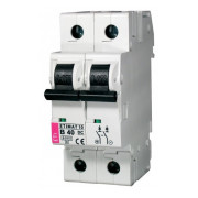 Автоматичний вимикач ETI ETIMAT 10 DC (6кА) 2p B 40А міні-фото