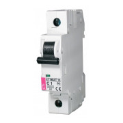 Автоматичний вимикач ETI ETIMAT 10 DC (6кА) 1p C 1А міні-фото