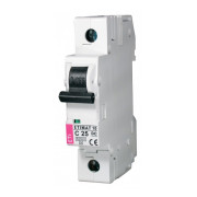 Автоматичний вимикач ETI ETIMAT 10 DC (6кА) 1p C 25А міні-фото