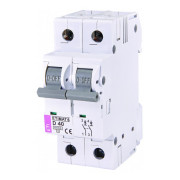 Автоматичний вимикач ETI ETIMAT 6 (6кА) 2p D 40А міні-фото