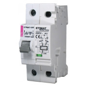 Автоматичний вимикач з Д/К ETI ETIMAT RC (10кА) 1p C 10А міні-фото