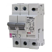 Автоматичний вимикач з Д/К ETI ETIMAT RC (10кА) 2p C 10А міні-фото