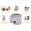 Автоматичний вимикач захисту двигуна ETI MPE25-6,3 Ir=4-6,3А зображення 2 (особливості)