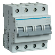 Автоматичний вимикач Hager MC440A 4P 6kA C-40A 4M міні-фото