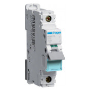 Автоматичний вимикач Hager NDN113 1P 10kA D-13A 1M міні-фото