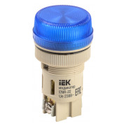 Лампа IEK ENR-22 неон d22 мм синя 240В міні-фото