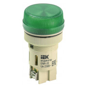 Лампа IEK ENR-22 неон d22 мм зелена 240В міні-фото