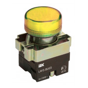 Індикатор IEK LAY5-BU65 жовтий d22 мм міні-фото