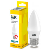 Лампа світлодіодна IEK LED ALFA C35 (свічка) 10Вт 230В 4000К E27 міні-фото