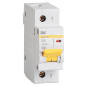 Автоматичний вимикач IEK ВА47-100 1P 50А тип D міні-фото