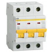 Автоматичний вимикач IEK ВА47-29 3P 2А тип B міні-фото