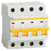 Автоматичний вимикач IEK ВА47-29 4P 10А тип C міні-фото
