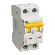 Автоматичний вимикач IEK ВА47-60 2P 10А тип C міні-фото