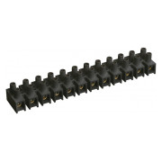 Затискач гвинтовий IEK ЗВИ-3 1,0-2,5 мм² полістирол чорний (упаковка 2 шт.) міні-фото
