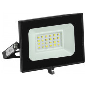 Прожектор світлодіодний (LED) IEK СДО 06-20 (20Вт) чорний IP65 6500K міні-фото