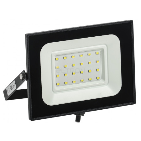 Прожектор світлодіодний (LED) IEK СДО 06-30 (30Вт) чорний IP65 6500K (LPDO601-30-65-K02) фото