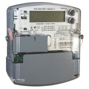 Лічильник електроенергії NIK 2303 ART.1400.M.11 трифазний однотарифний 5(10)А 3×220/380В міні-фото