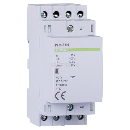 Модульний контактор NOARK Ex9CH25 22 25А 24V 2NO+2NC (102413) фото
