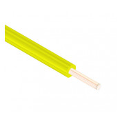Провід Одескабель ПВ-1 1,5 мм² жовтий установчий мідний жорсткий (ГОСТ) міні-фото