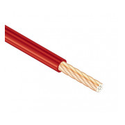 Провід Одескабель ПВ-1 35 мм² червоний установчий мідний жорсткий (ГОСТ) міні-фото