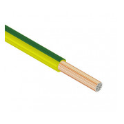 Провід Одескабель ПВ-3 16 мм² зелено-жовтий установчий мідний гнучкий (ГОСТ) міні-фото