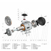 Трифазний асинхронний двигун АИР 100 S2 У2 ІМ1081 / 4,0 кВт / 3000 об/хв зображення 5