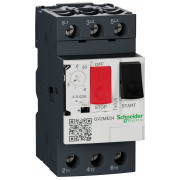 Автоматичний вимикач захисту двигуна Schneider Electric TeSys GV2 Ir=0,4-0,63А міні-фото