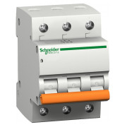 Автоматичний вимикач Schneider Electric ВА63 (Домовий) 3P 63А тип C 4,5кА міні-фото